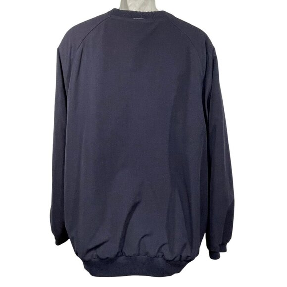 Vtg University of Michigan Pro Edge Reversible Pullover Windbreaker Mens Sz XL - Picture 6 of 11